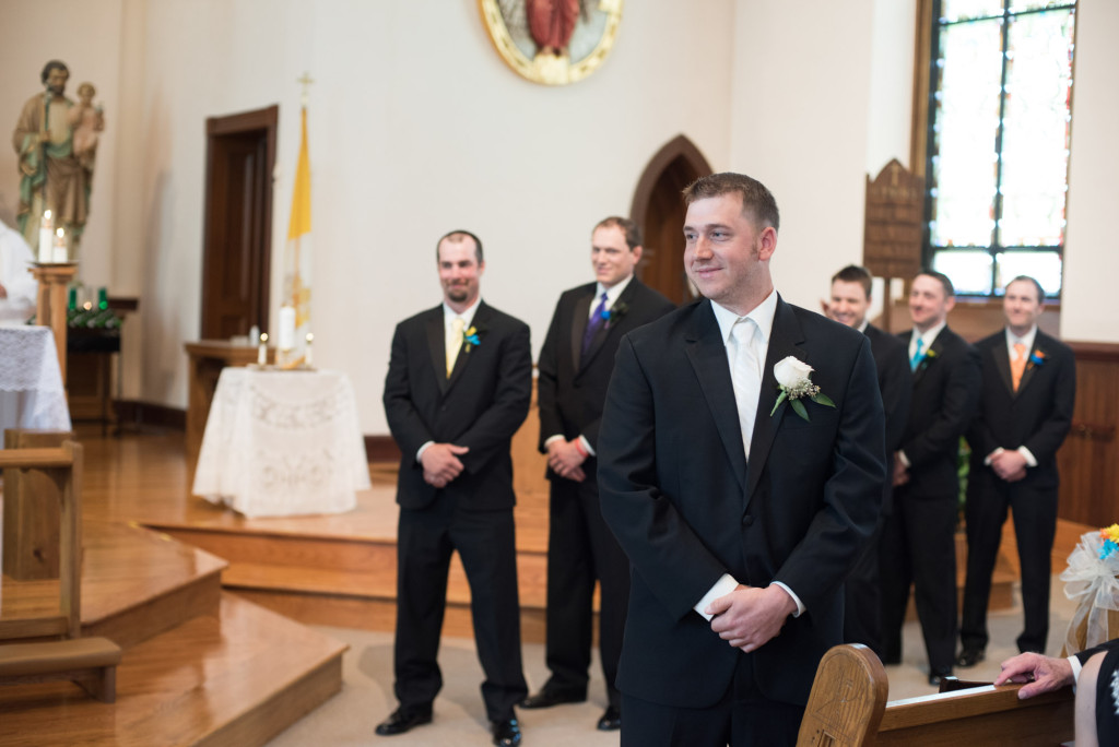 Rachael and Chris's summer baseball themed wedding in Waverly, MN