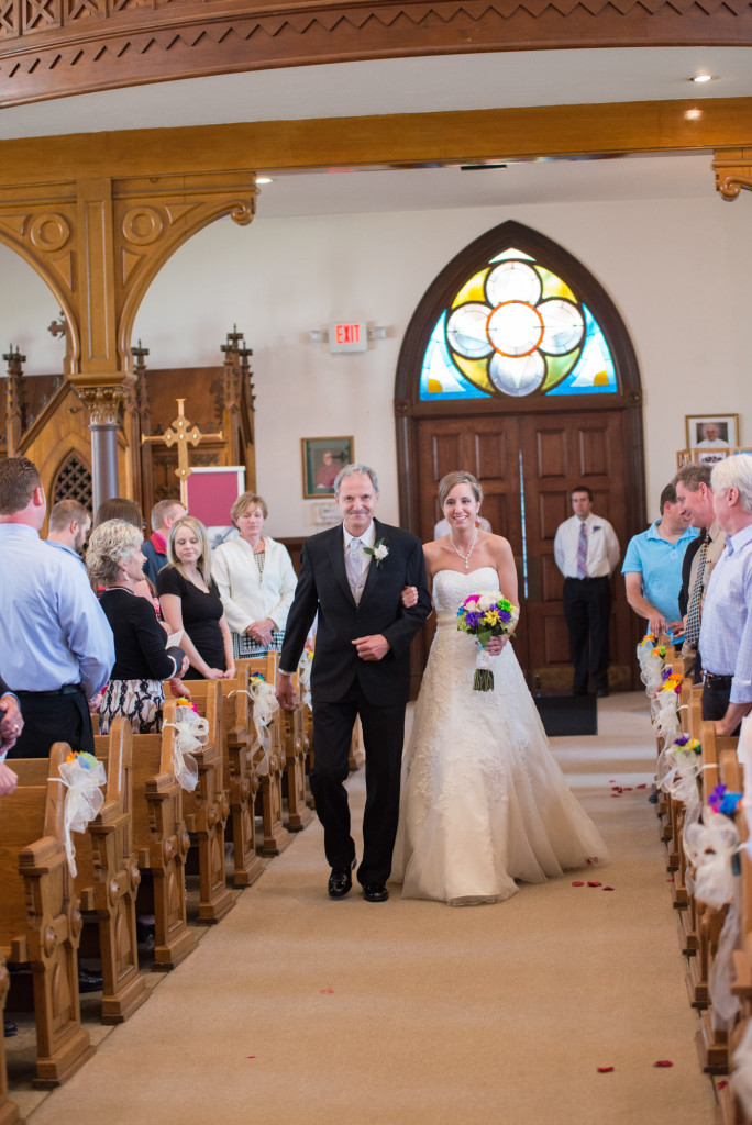Rachael and Chris's summer baseball themed wedding in Waverly, MN