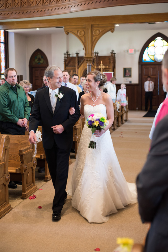 Rachael and Chris's summer baseball themed wedding in Waverly, MN
