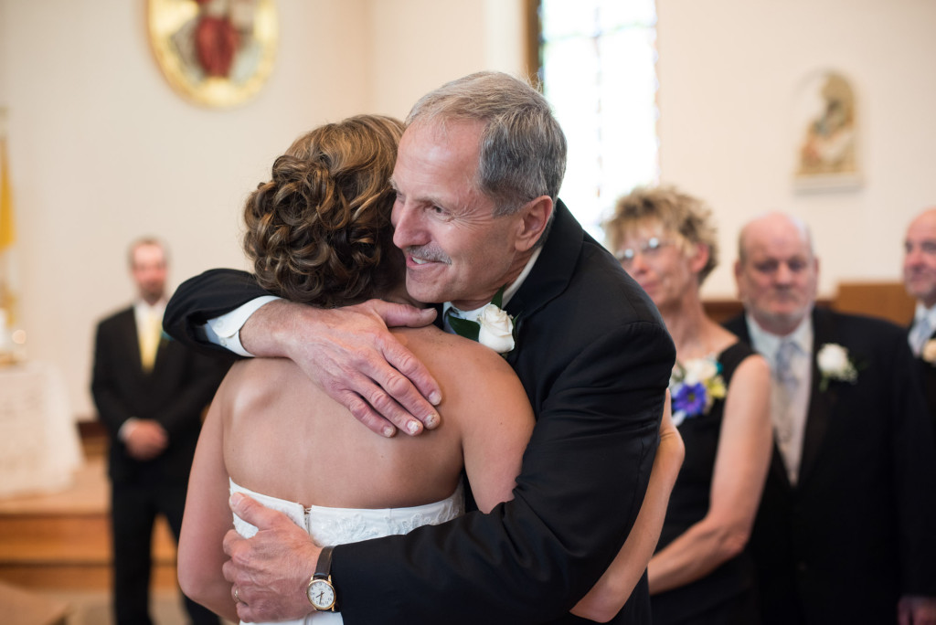 Rachael and Chris's summer baseball themed wedding in Waverly, MN