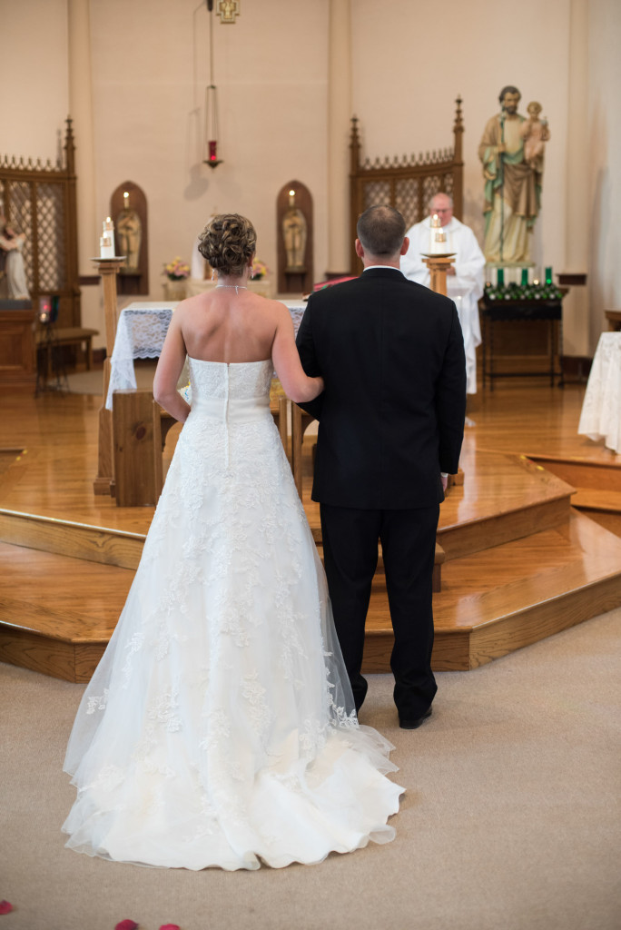 Rachael and Chris's summer baseball themed wedding in Waverly, MN