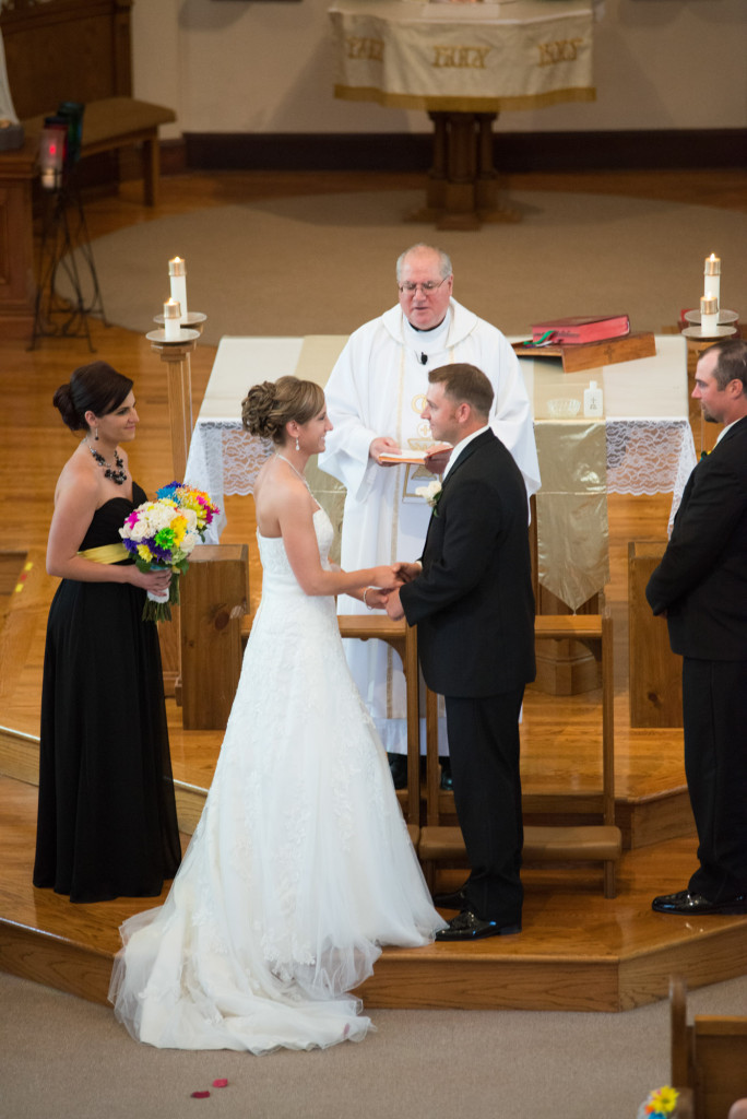 Rachael and Chris's summer baseball themed wedding in Waverly, MN