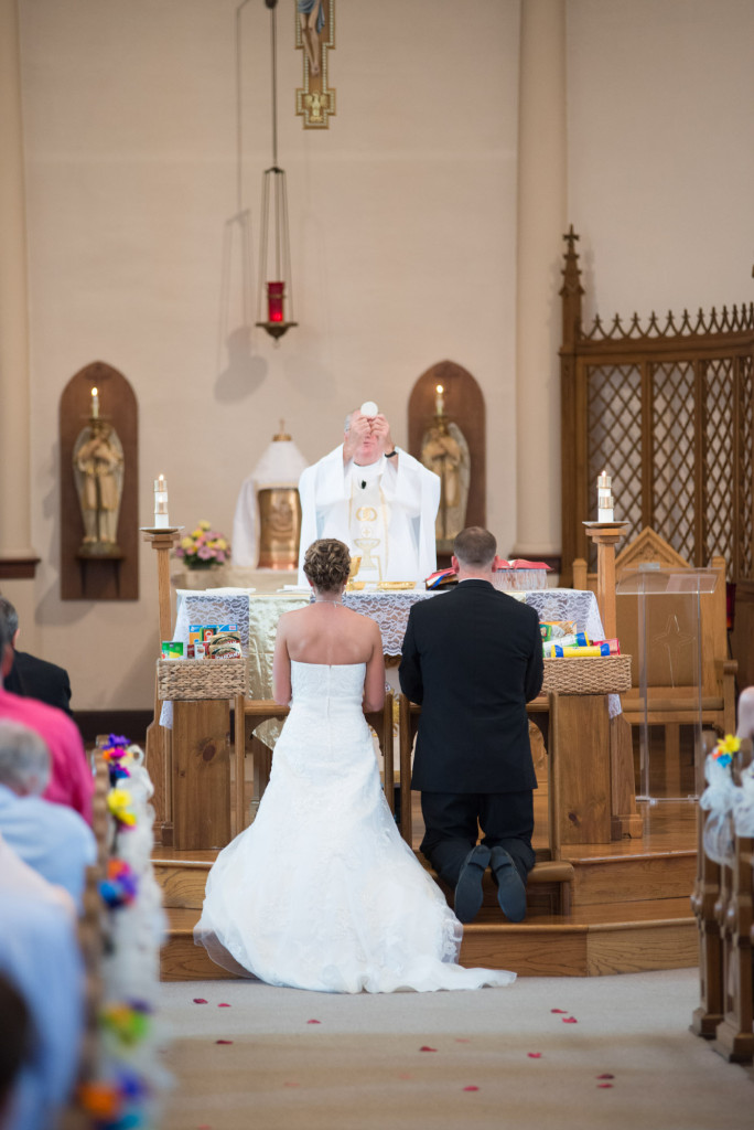 Rachael and Chris's summer baseball themed wedding in Waverly, MN