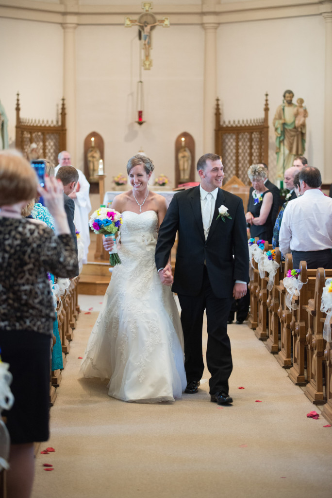 Rachael and Chris's summer baseball themed wedding in Waverly, MN