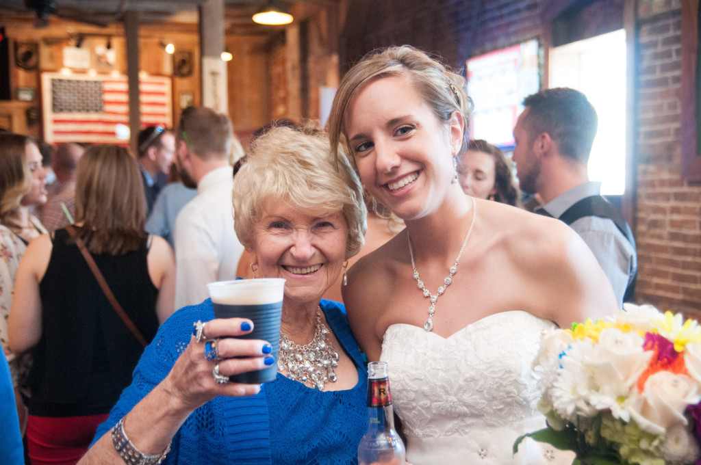 Rachael and Chris's summer baseball themed wedding in Waverly, MN