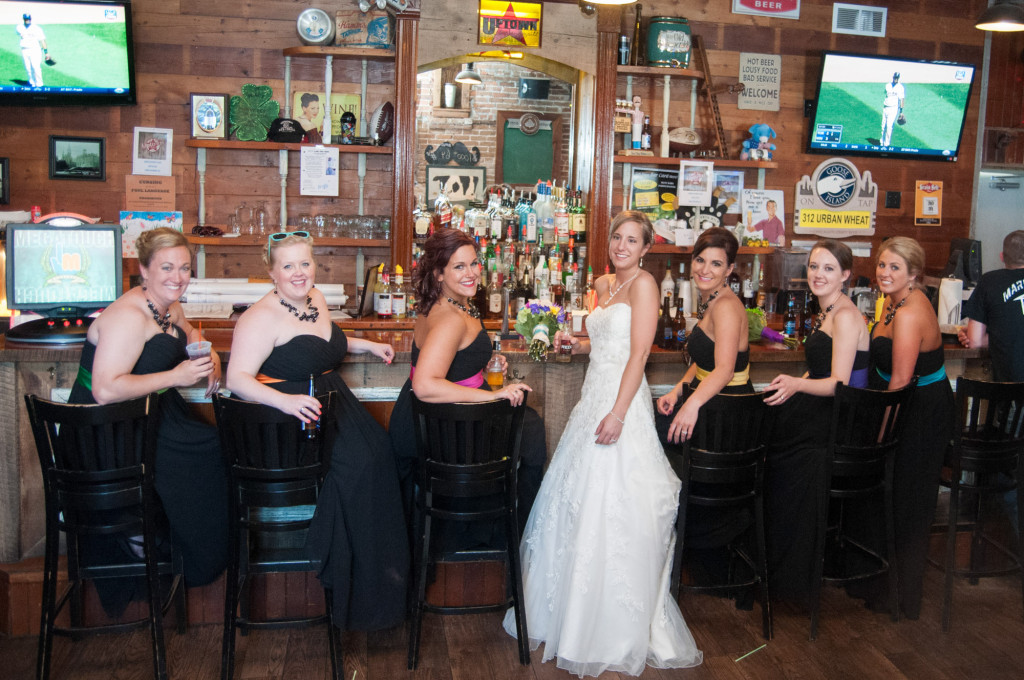 Rachael and Chris's summer baseball themed wedding in Waverly, MN