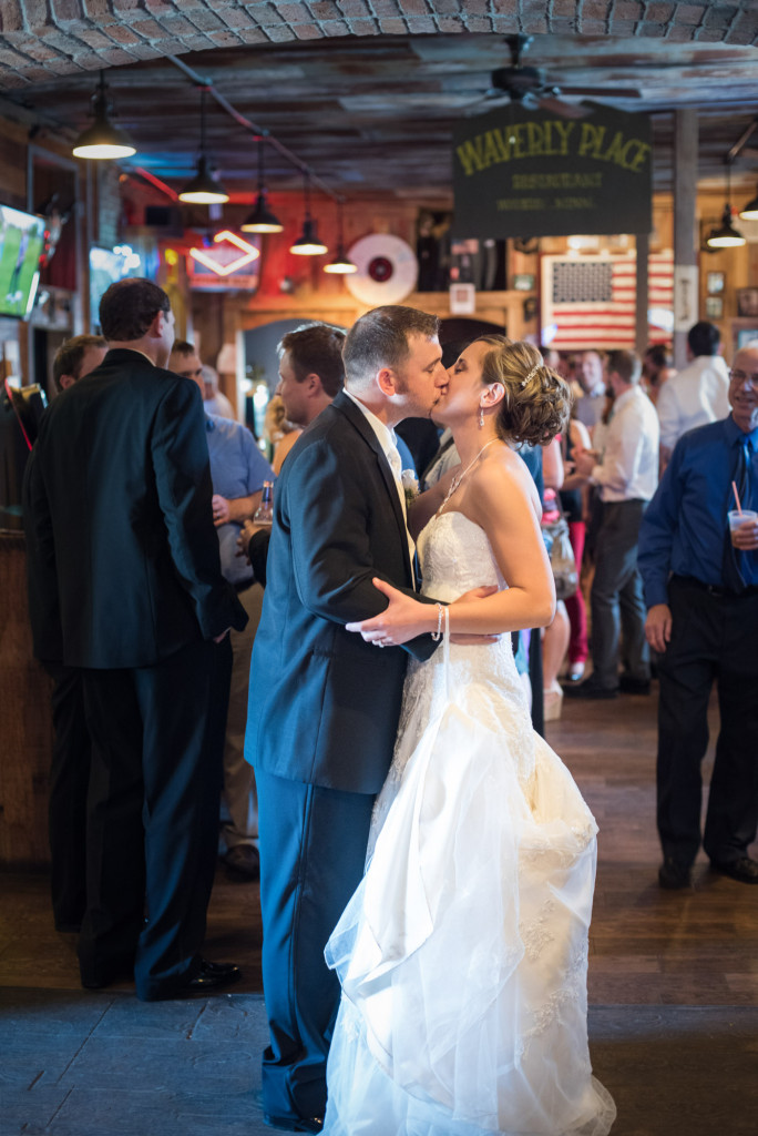 Rachael and Chris's summer baseball themed wedding in Waverly, MN