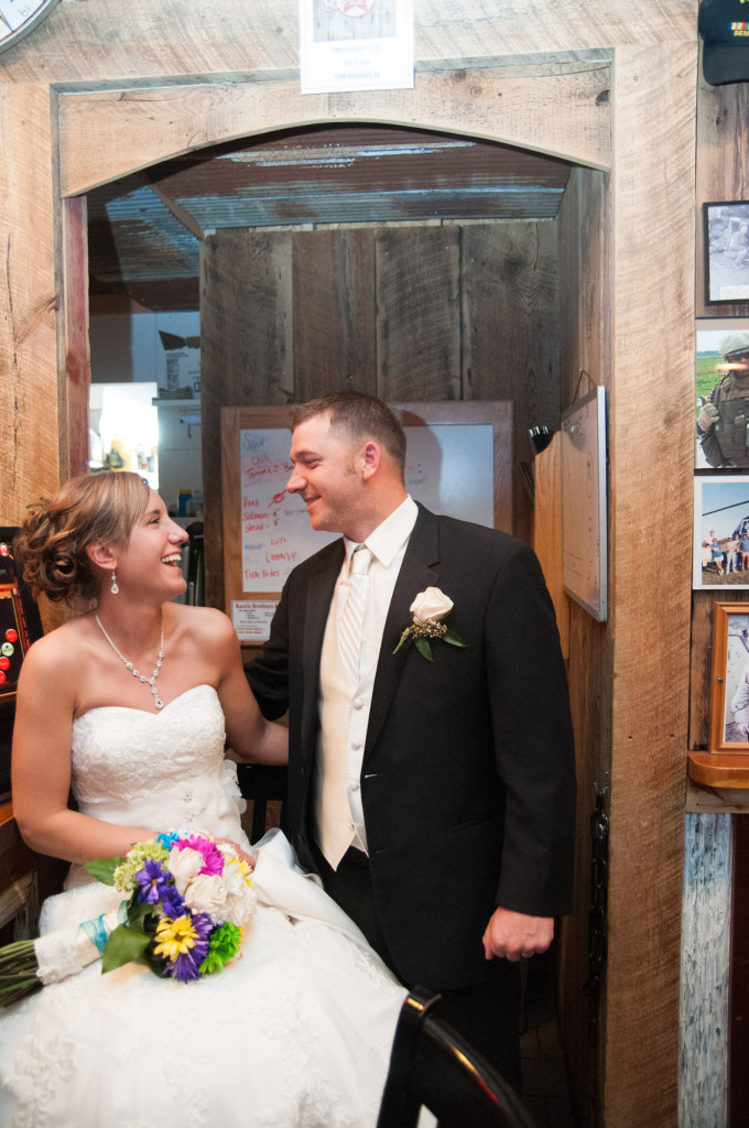 Rachael and Chris's summer baseball themed wedding in Waverly, MN