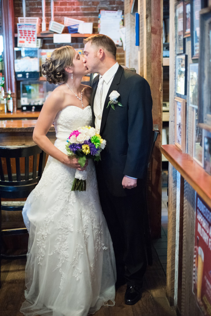 Rachael and Chris's summer baseball themed wedding in Waverly, MN