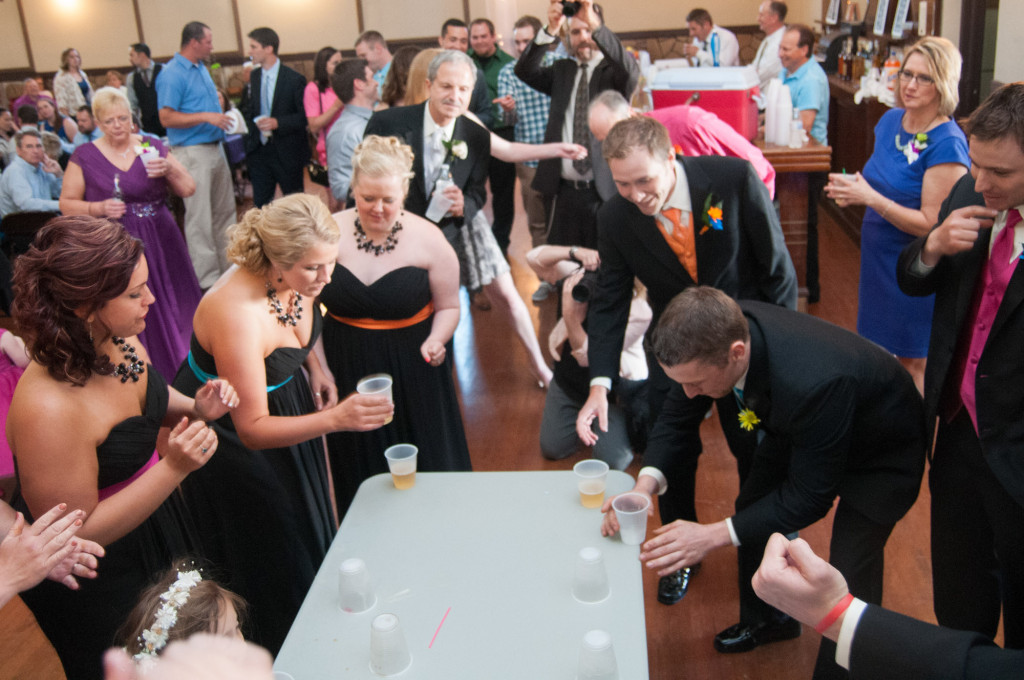 Rachael and Chris's summer baseball themed wedding in Waverly, MN