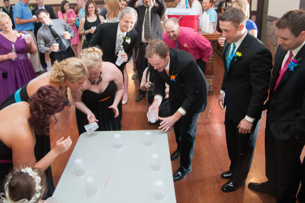 Rachael and Chris's summer baseball themed wedding in Waverly, MN