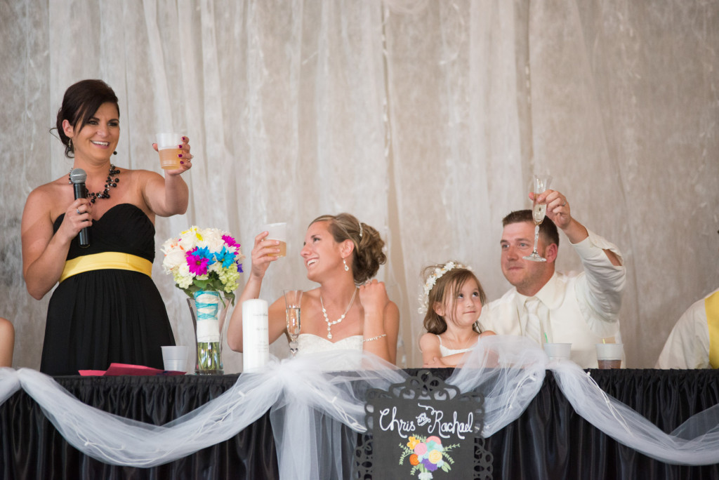 Rachael and Chris's summer baseball themed wedding in Waverly, MN