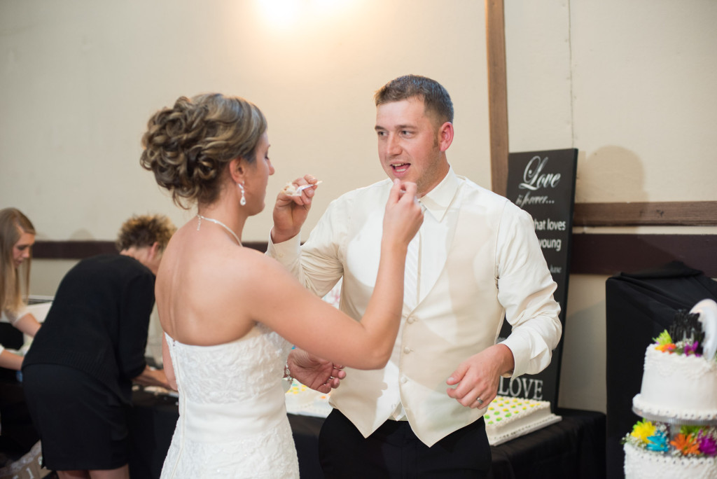 Rachael and Chris's summer baseball themed wedding in Waverly, MN