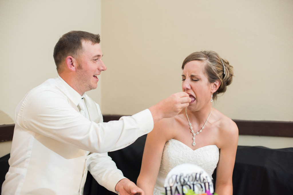Rachael and Chris's summer baseball themed wedding in Waverly, MN