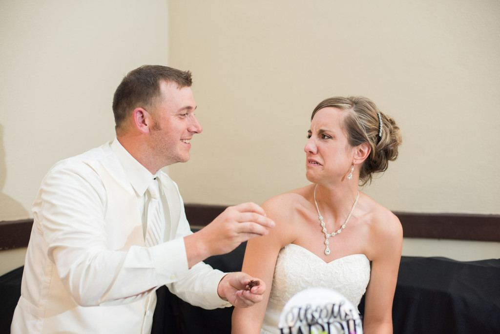 Rachael and Chris's summer baseball themed wedding in Waverly, MN