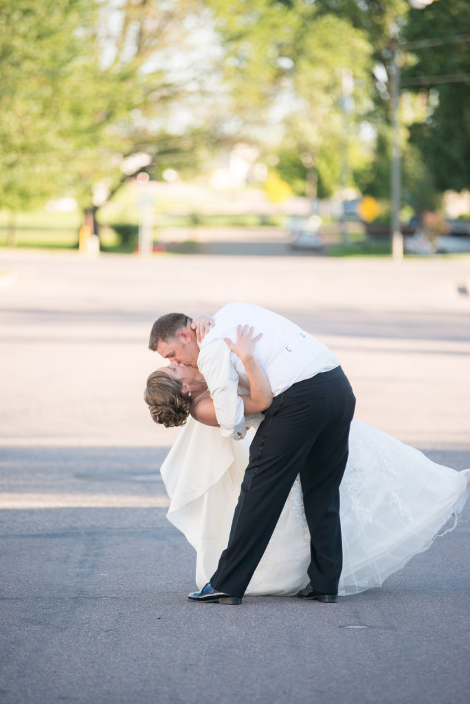 Rachael and Chris's summer baseball themed wedding in Waverly, MN