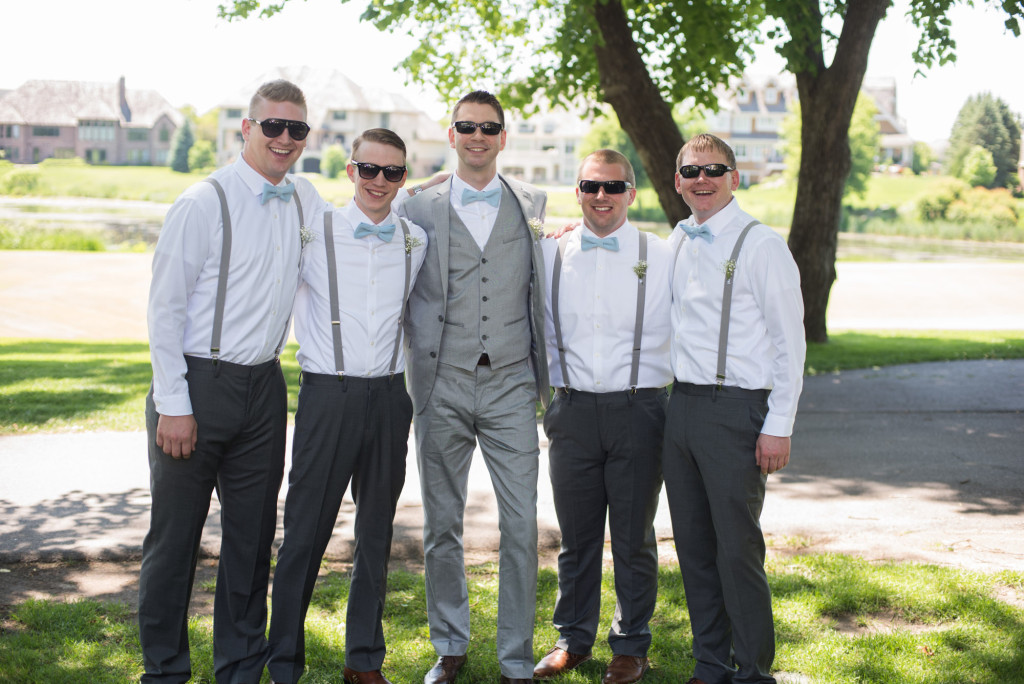 Travis and Brian's summer wedding at Bearpath in Eden Prairie, MN