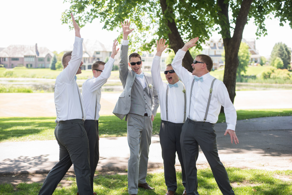 Travis and Brian's summer wedding at Bearpath in Eden Prairie, MN