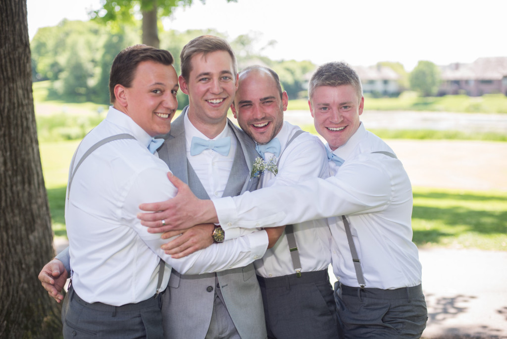 Travis and Brian's summer wedding at Bearpath in Eden Prairie, MN