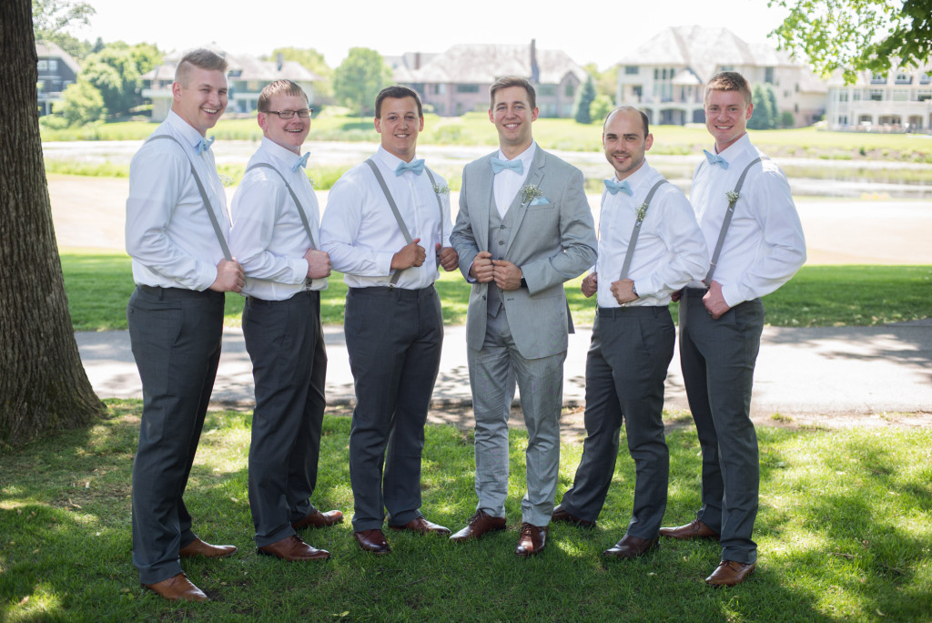 Travis and Brian's summer wedding at Bearpath in Eden Prairie, MN