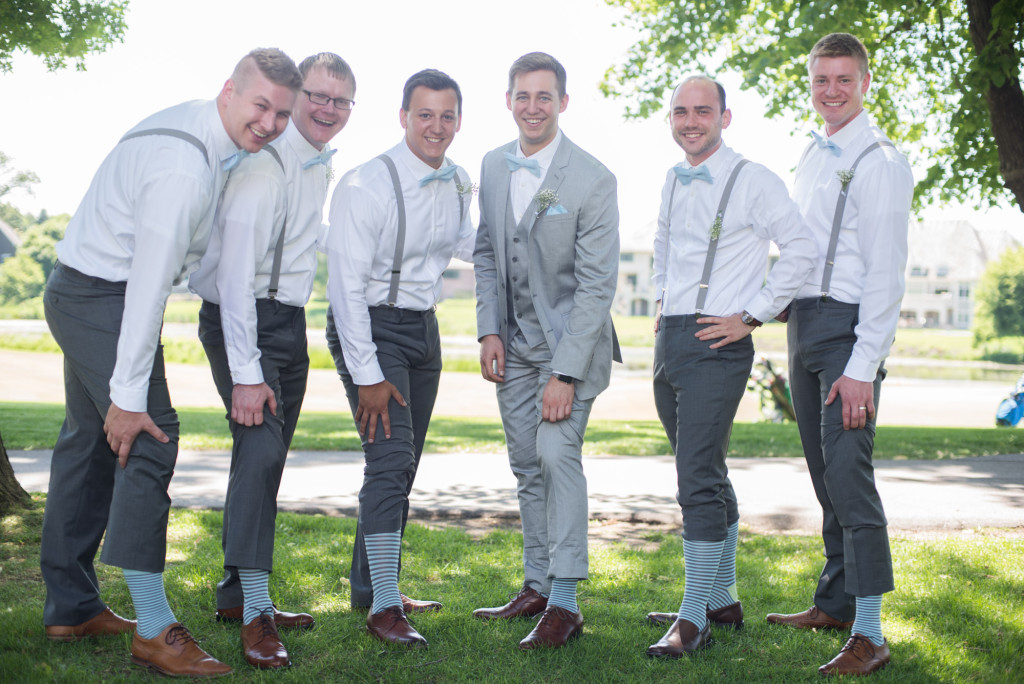 Travis and Brian's summer wedding at Bearpath in Eden Prairie, MN