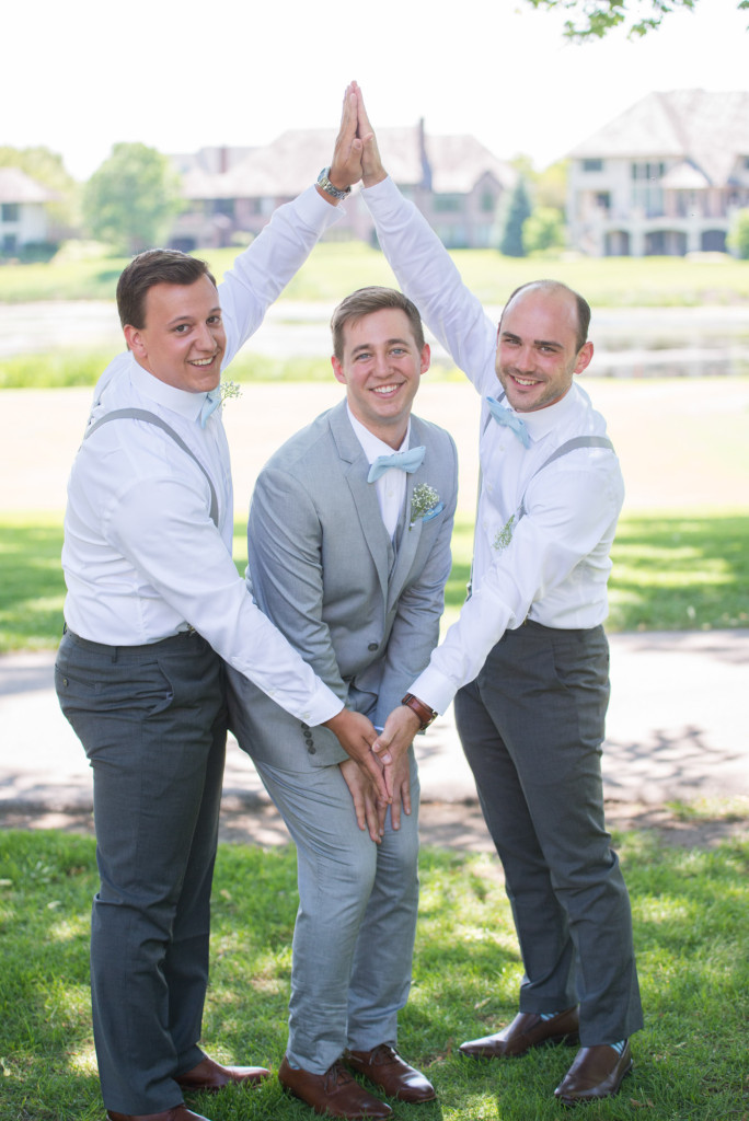 Travis and Brian's summer wedding at Bearpath in Eden Prairie, MN