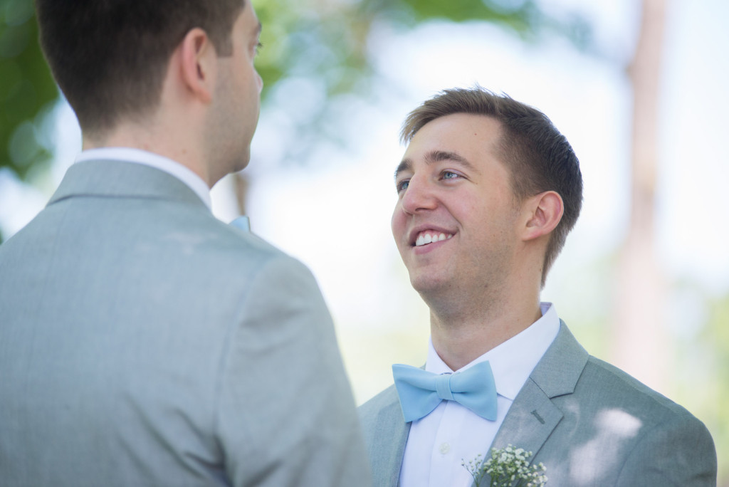 Travis and Brian's summer wedding at Bearpath in Eden Prairie, MN