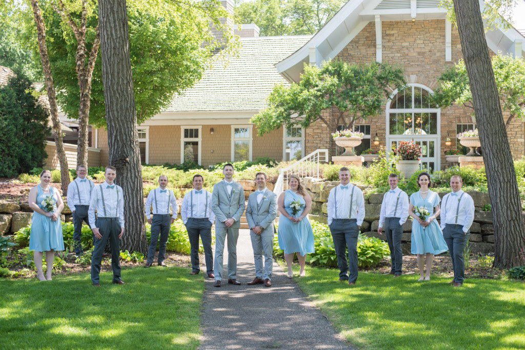 Travis and Brian's summer wedding at Bearpath in Eden Prairie, MN