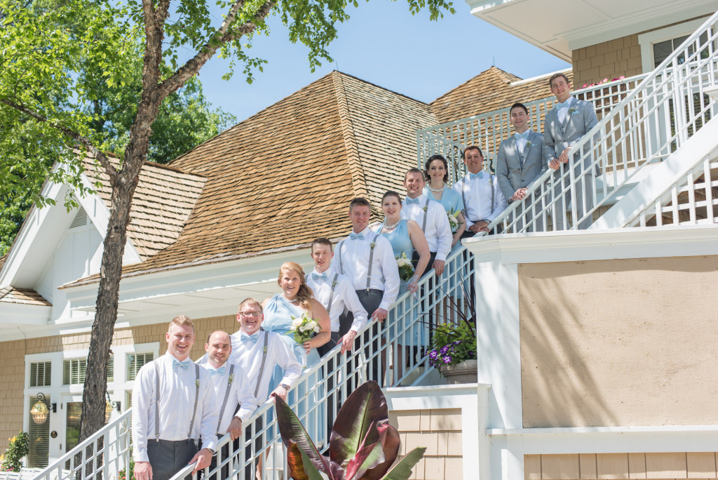 Travis and Brian's summer wedding at Bearpath in Eden Prairie, MN