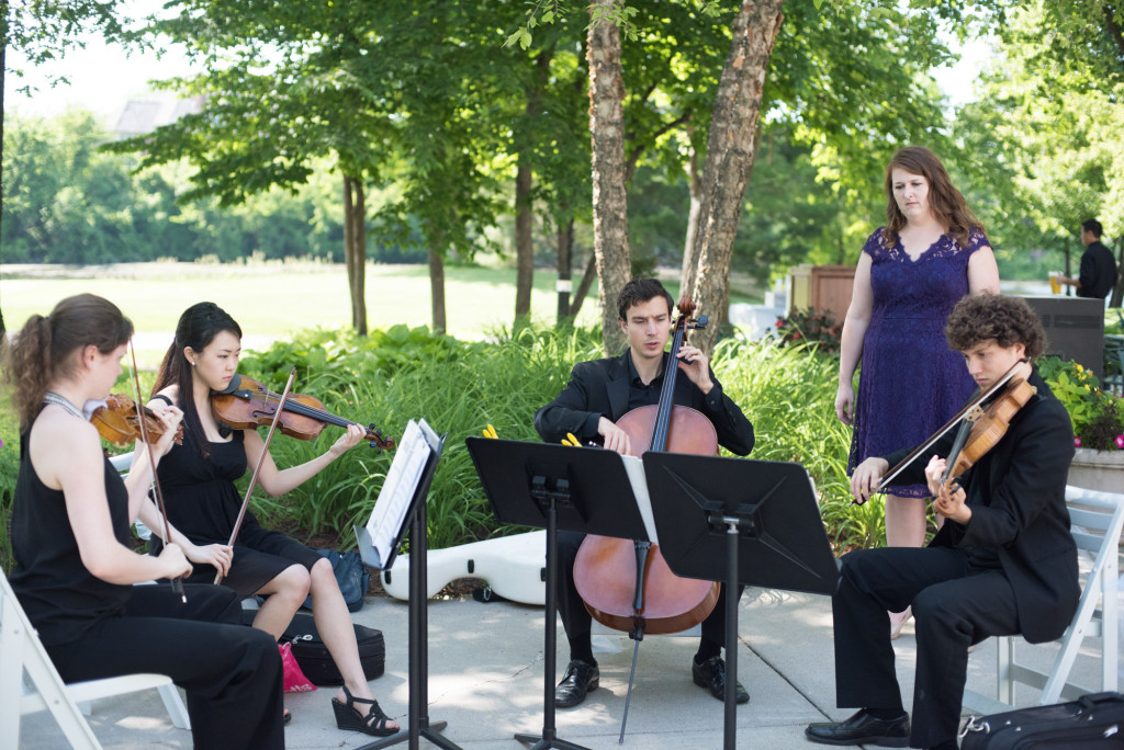 Travis and Brian's summer wedding at Bearpath in Eden Prairie, MN