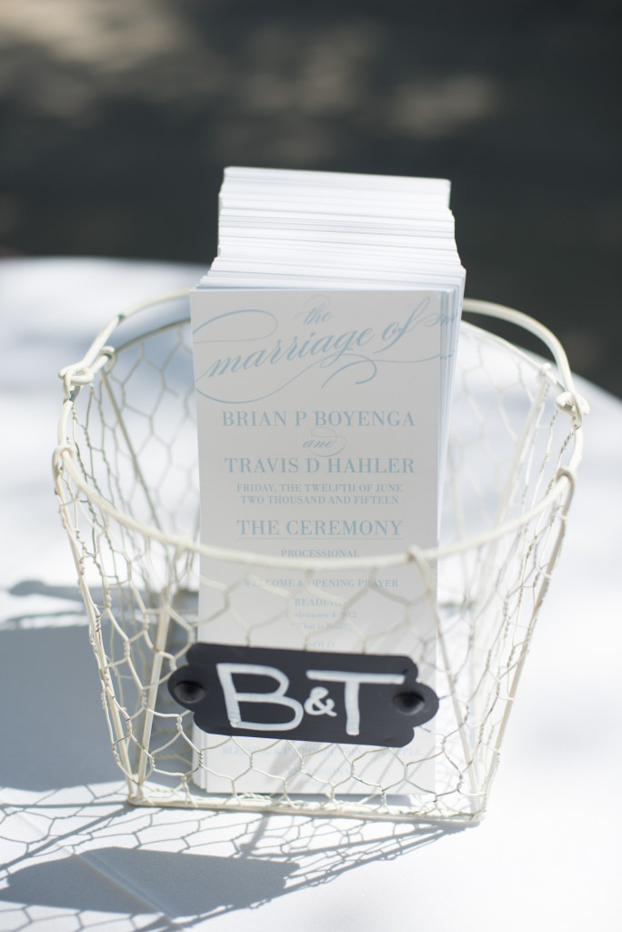 Travis and Brian's summer wedding at Bearpath in Eden Prairie, MN