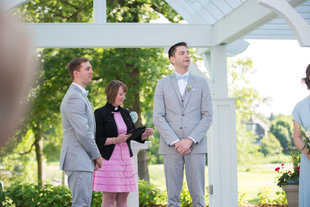 Travis and Brian's summer wedding at Bearpath in Eden Prairie, MN