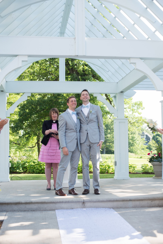 Travis and Brian's summer wedding at Bearpath in Eden Prairie, MN