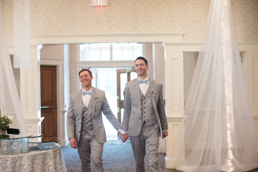 Travis and Brian's summer wedding at Bearpath in Eden Prairie, MN