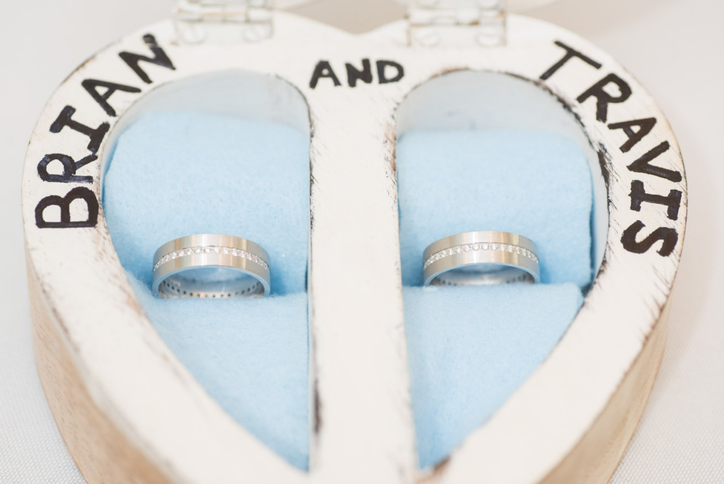 Travis and Brian's summer wedding at Bearpath in Eden Prairie, MN