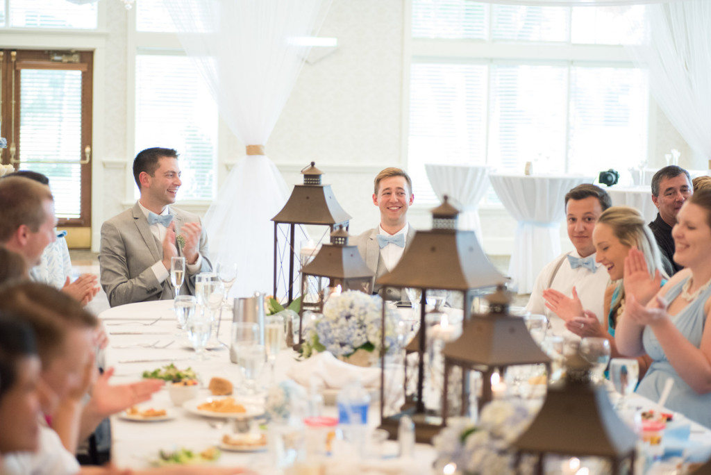 Travis and Brian's summer wedding at Bearpath in Eden Prairie, MN