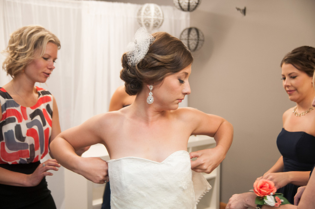 Kimberly and Kyle's summer wedding at Majestic Oaks in Andover, MN