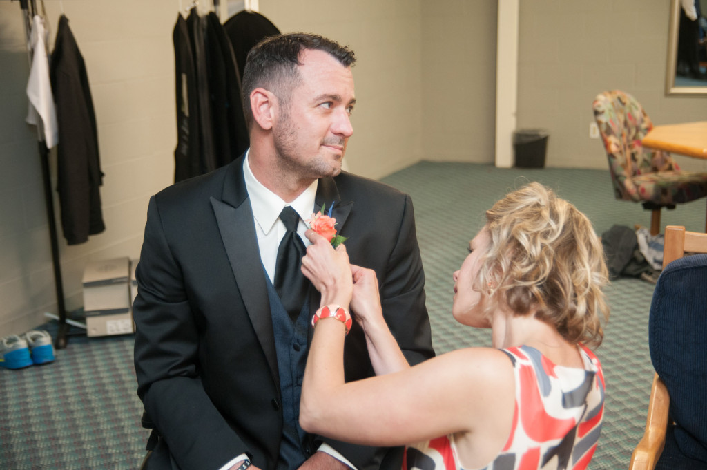 Kimberly and Kyle's summer wedding at Majestic Oaks in Andover, MN
