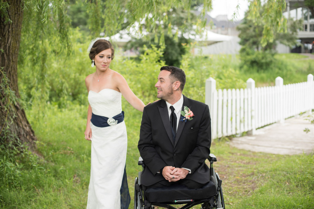 Kimberly and Kyle's summer wedding at Majestic Oaks in Andover, MN