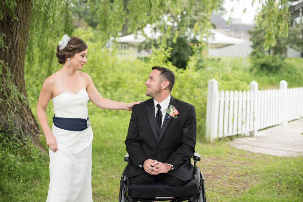 Kimberly and Kyle's summer wedding at Majestic Oaks in Andover, MN