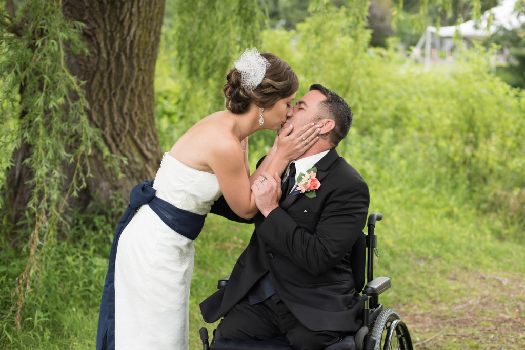 Kimberly and Kyle's summer wedding at Majestic Oaks in Andover, MN