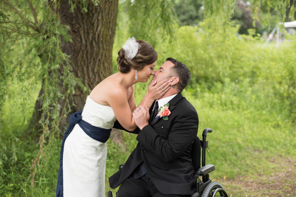 Kimberly and Kyle's summer wedding at Majestic Oaks in Andover, MN