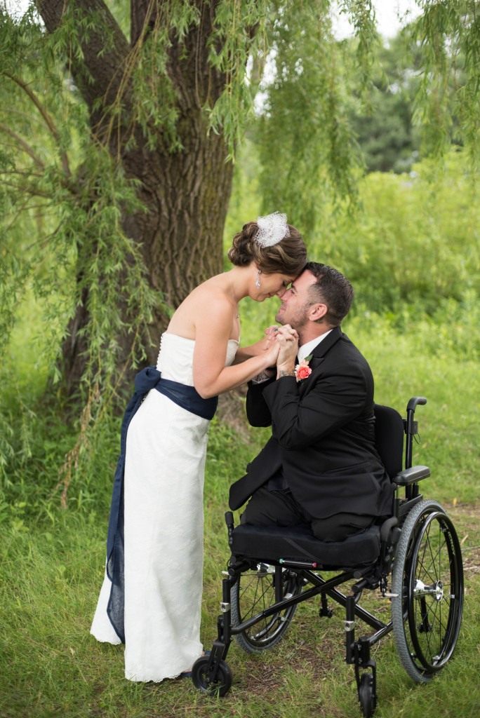Kimberly and Kyle's summer wedding at Majestic Oaks in Andover, MN