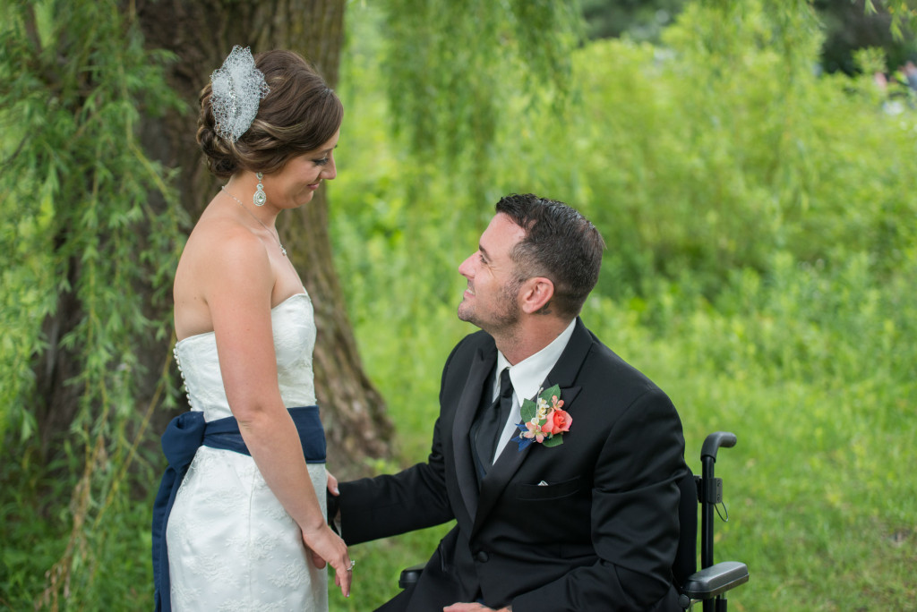 Kimberly and Kyle's summer wedding at Majestic Oaks in Andover, MN