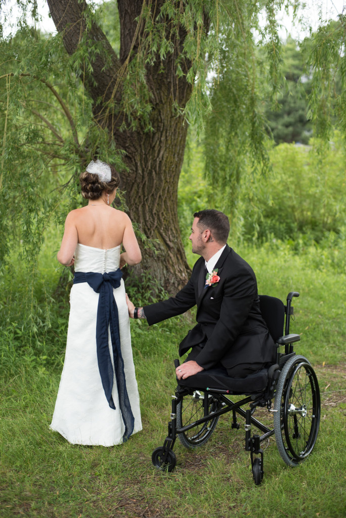 Kimberly and Kyle's summer wedding at Majestic Oaks in Andover, MN