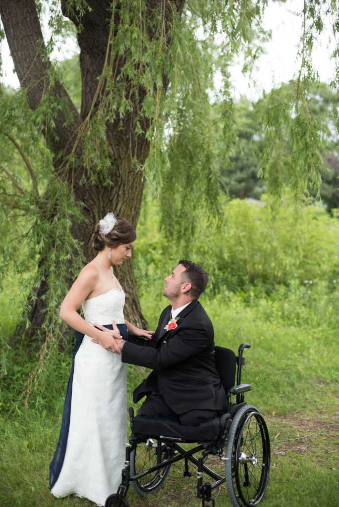 Kimberly and Kyle's summer wedding at Majestic Oaks in Andover, MN
