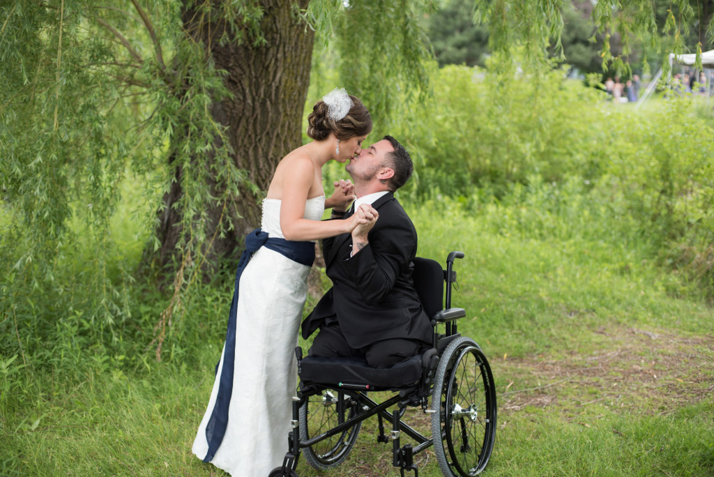 Kimberly and Kyle's summer wedding at Majestic Oaks in Andover, MN