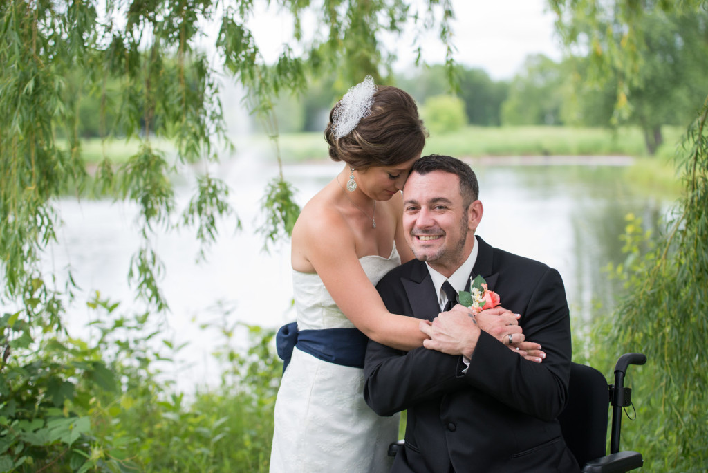 Kimberly and Kyle's summer wedding at Majestic Oaks in Andover, MN