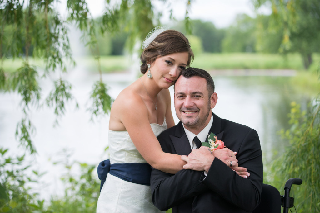Kimberly and Kyle's summer wedding at Majestic Oaks in Andover, MN