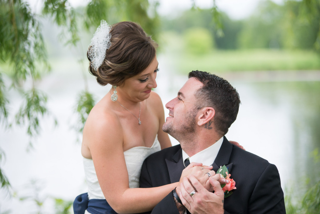 Kimberly and Kyle's summer wedding at Majestic Oaks in Andover, MN